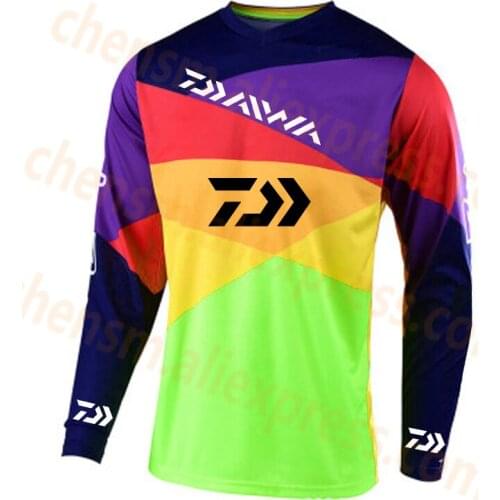 2021 DAIWA Fishing Clothing Men Ultrathin Long Sleeve Sunscreen Anti-uv Breathable Coat Summer Fishing Shirt Size XS-5XL Jacket