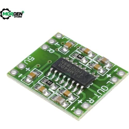 5Pcs Mini PAM8403 Amplifier Module Super Mini Digital Amplifier Board 2*3W Class Digital Amplifier Board Efficient 2.5 to 5V