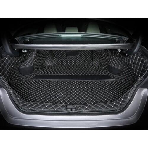 Car styling luxury fiber leather car trunk mat for Toyota Avalon 2019 2020 accessories