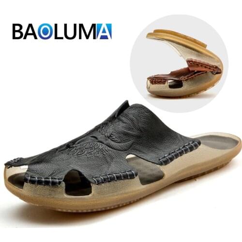 BAOLUMA Men's Flip Flops