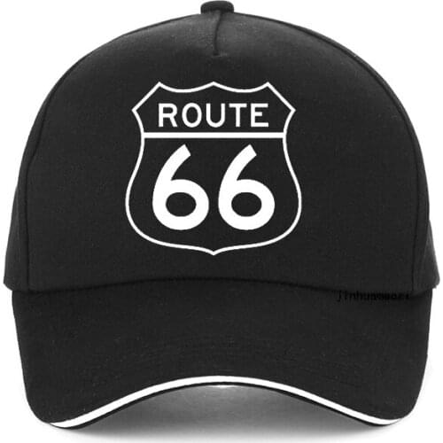ROUTE 66 printing baseball cap hat for women men outdoor sports caps good quality Hip Hop Fitted Cap unisex outdoor sunhat