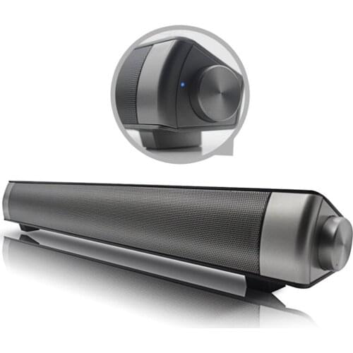 Black Wireless Bluetooth Home Theater Speaker Soundbar Subwoofer Multimedia for MP3/TV /PC/Mobile phone / portable audio players