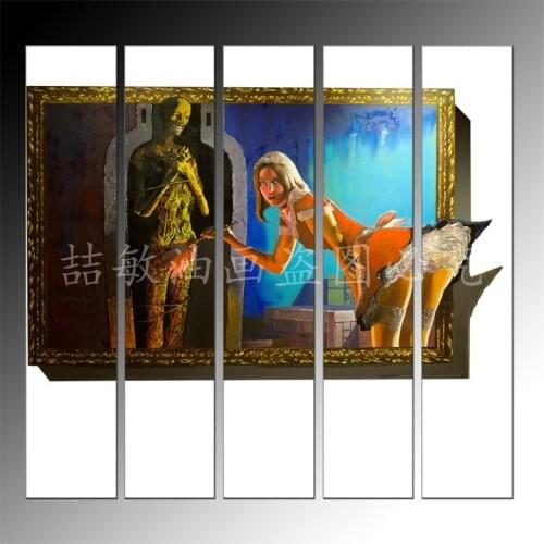 Hot sale 3D original oil painting