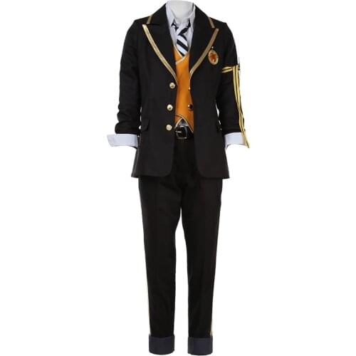 Game Twisted-Wonderland Ruggie Bucchi Cosplay Costume Adult Uniform Outfit Halloween Carnival Suit