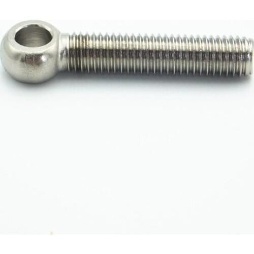 M8 304 Stainless Steel Metric Thread Wing Hinge Screw Eye Bolt Stud Articulated Anchor Bolt Fasterner