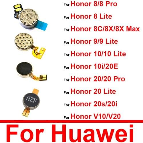 Moto Vibrator Module Flex Cable For Huawei Honor View 20 20i 10i 10 9 9i 8X 8 Pro Lite Vibration Flex Ribbon Replacement Parts