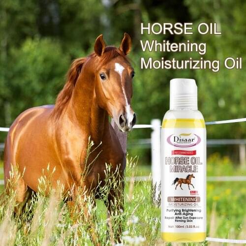 LAIKOU Natural Horse Oil Body Face Massage Essential Oil Moisturizing Whitening Improve sleep Relaxation Oil Control Skin Care