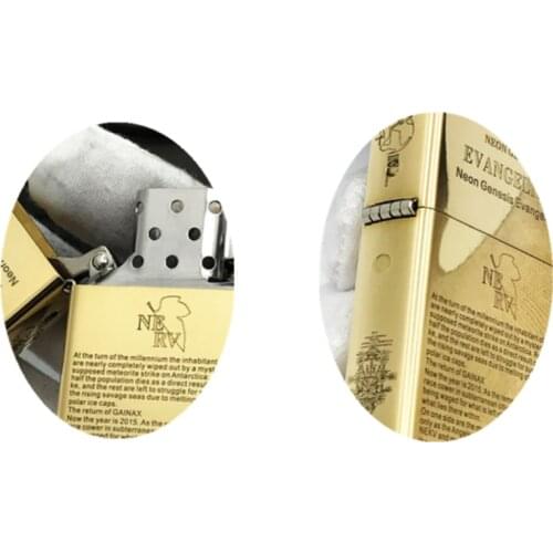 Novelty warrior metal Kerosene gasoline petroleum oil cigarette lighter outdoor Camping survival Travel Smoking igniter men gift