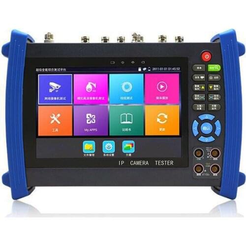 NEW H.265+4K Camera Test 7" 1920*1200 CCTV Tester Monitor HDMI I/O SDI+AHD+CVI+TVI+Analog+IP Camera Tester (IPC-6800SACT Plus)