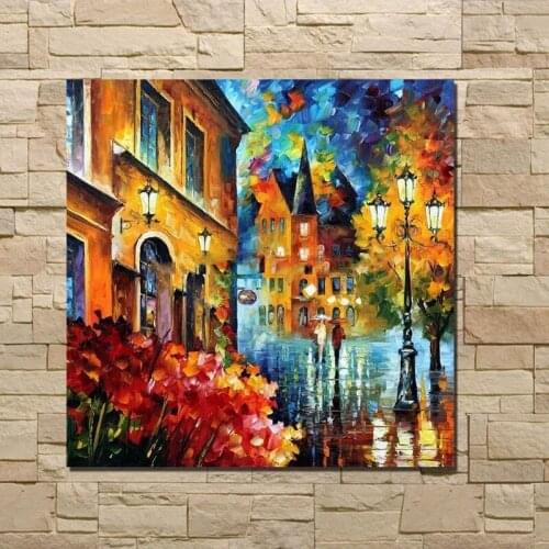 New High Quality Handmade Abstract Modern Landscape Oil Painting On Canvas Wall Pictures Home Decoration No Framed Canvas