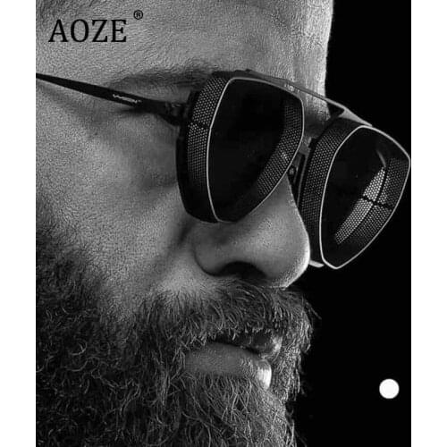 2021 Fashion Vintage Retro Steampunk Sunglasses Men Hollow Triangle Small Frame Punk Sun Glasses For Male Gafas De Sol Mujer