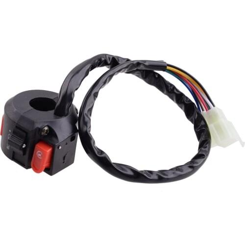 Kill Light Starter Switch Fit for Honda Kawasaki KLX TDR Taotao Sunl Roketa Kazuma 125cc 110cc 90cc 70cc 50cc ATV