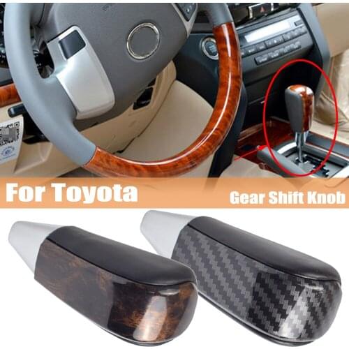 Car Gear Shift Knob For Toyota Land Cruiser 200 FJ20 2008 2009 2010 2011 2012 2013 2014-2018 Automatic Gear Knob Car Styling