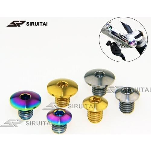 SIRUITI Titanium alloy SHIMANO XT XTR oil brake brake cylinder cover oil filler screw