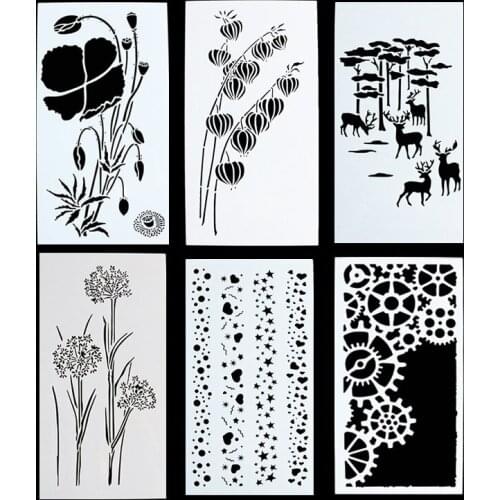 6pcs/set cake stencil bakery tool fondant mold crown king princess queen bakeware baking fondant cake stencil template mold