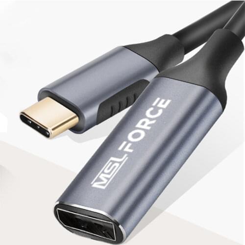 USB type C to DisplayPort Cable 4K@60Hz 1080p Thunderbolt 3 DisplayPort UHD External Video for MacBook 2017 Galaxy S9 Huawei p20