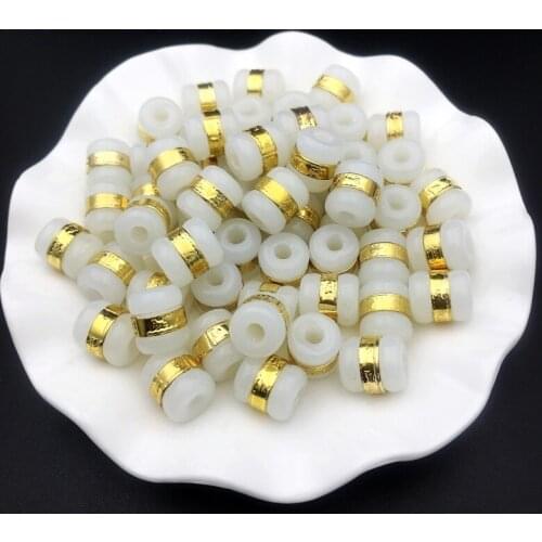 The explosion of Hetian jade beads pendant transport Passepartout Pendant Necklace Gift Gold Plated 24K