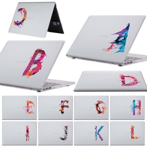 For HUAWEI MateBook X Pro 2019 13.9/MateBook 13 14/MateBook D14 D15/Honor MagicBook 14 15 - Initial letters Laptop case cover
