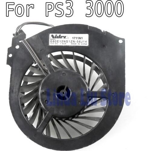 1pc/lot High quality Internal Cooling Fan for Sony PS3 Playstation 3 3000 Cooler Fan Replacement Parts