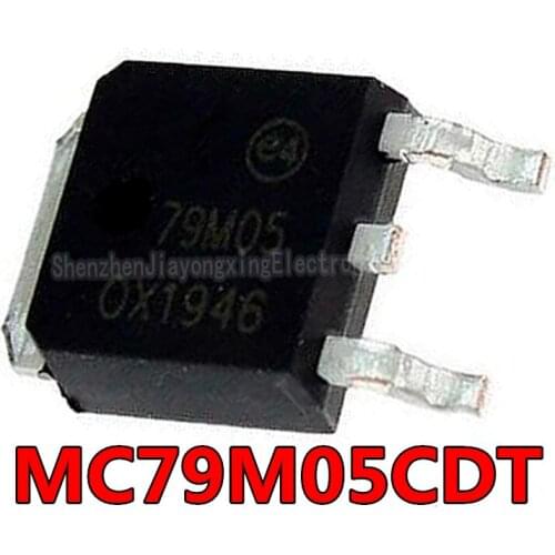 10PCS/LOT MC79M05CDT 7905 79M05 5V TO252 New original spot hot sale
