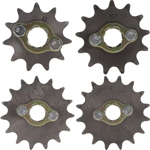 520 20mm 11T 13T 15T 16T Tooth Chain Front Engine Sprocket Cog For 25cc-250cc ATV Quad Dirt Pit bike Buggy motorcycle part