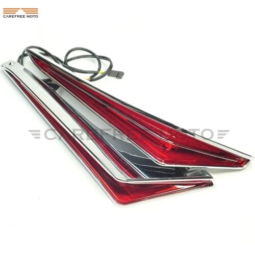 LED Motorcycle Rear Tour Pack Run Turn Light Motor Tail Light Turn Signal Case for Honda Goldwing GL1800 2012-2016