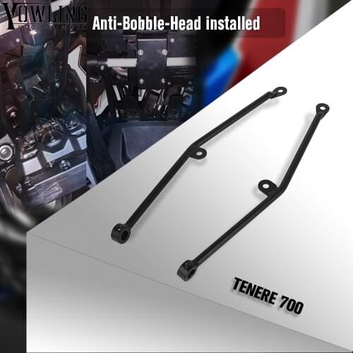 For YAMAHA Tenere 700 T7 T7RALLY XTZ700 XT700Z TENERE 2019-2021 Anti-Bobble-Head Installed Bracket Anti Vibration Bracket Head