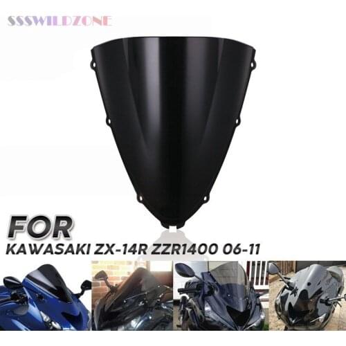 Windshield windshield motorcycle accessories windshield deflector for Kawasaki Ninja zx14r zzr1400 2006-2008