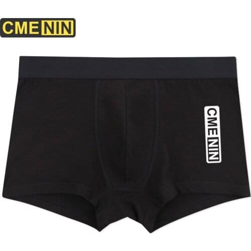 CMENIN Sexy Boxer Homme Cotton Mans Underwear Men Comfortable Mens Underpants Boxershorts Men Boxer For Men Transparent CM005