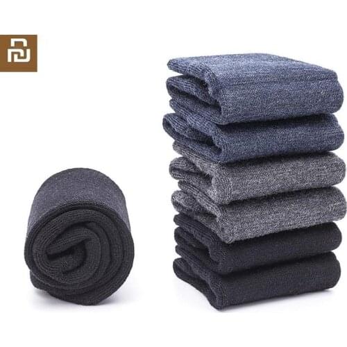 Youpin New 90 FUN man woman Casual merino woollen socks Moisture absorbing Soft and comfortable Short tube warm socks winter