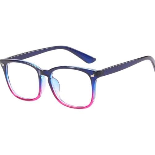 Anti Blue Square Eyeglasses Frame Women Student Prescription Computer Glasses Frame for Men Eyewear Reading Eye Glasses Frames