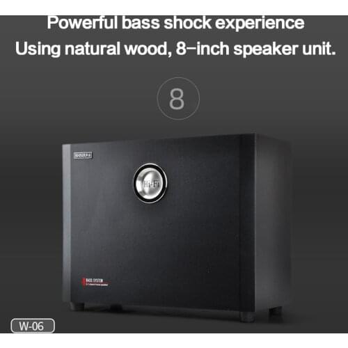 KYYSLB 40W/60W 4-8ohm D-30 8 Inch Long Stroke Unit Passive Subwoofer Audio Speaker, High Power Family Active Home Speaker