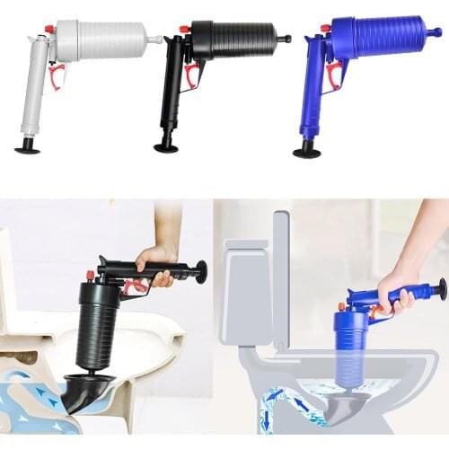 Air Pump Pressure Pipe Plunger Drain Cleaner Sewer Sinks Basin Pipeline Clogged Remover Bathroom Kitchen Toilet Cleaning Tools