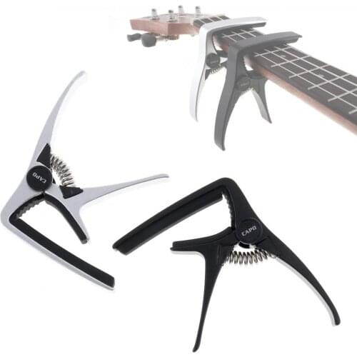 Durable Guitar Capo Spring Quick Change Clamp Aluminium Material Guitar Accessory for Guitar Ukulele
