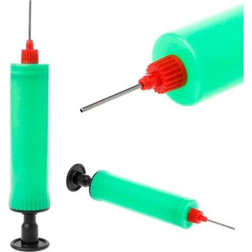 Hand Air Pump Inflator with Needle For Footbal Basketball Sports Soccer Ball W15