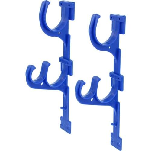 With Screw Garden Tools Skimmers Plastic Holder Leaf Rakes Vacuum Hose Home Multi Purpose Brushes Pool Pole Hanger Decks Durable