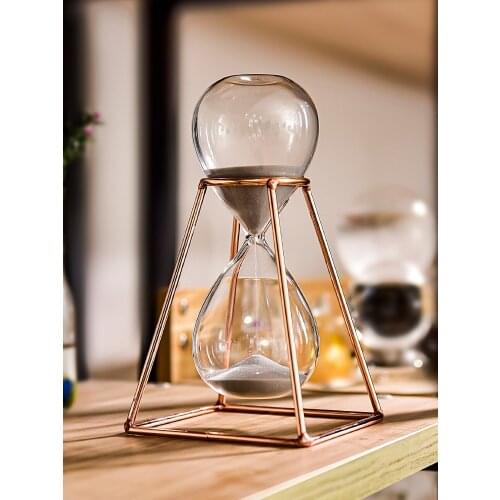 Timer 30 Minutes Nordic Style Decoration Light Luxury Timer Hourglass