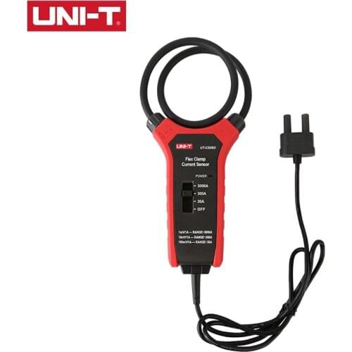 UNI-T UT-CS09D Flex Clamp Sensor High Precision Automatic Range AC 30A/300A/3000A Electrician Clamp Meter