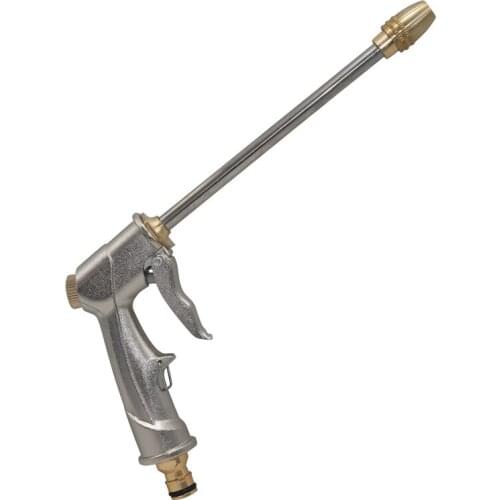 1 Pcs Pure metal aluminum alloy car washing water gun Extended bullet bullet car wash water gun Watering tools Household items