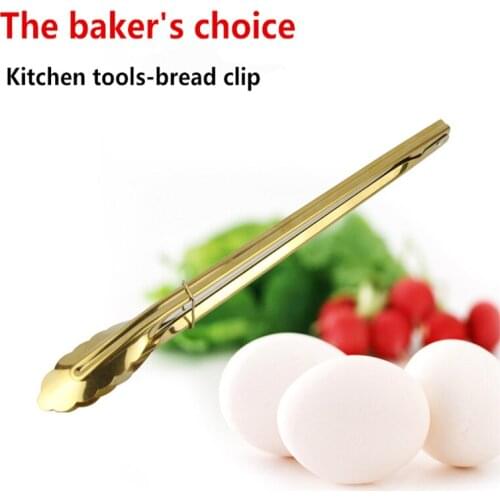 Food Clip Multifunction 40cm Rose Gold Brass Titanium Food Clip