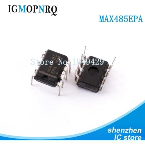 10PCS MAX485EPA DIP8 MAX485 RS-422/RS-485 interface IC RS-485/RS-422 Transceiver New
