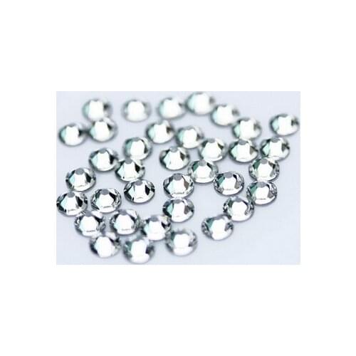 100packs Small Size Nail Art Rhinestone Crystal Clear SS3-SS50 Flatback Non Hot Fix Rhinestone gril Glue On For Nails