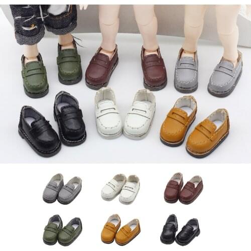 2.5*1.1cm OB11 mini Dolls Shoes For obitsu11 GSC 1/12 bjd Doll Clothes Accessories toys