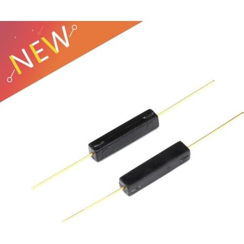 5 pcs Plastic Type 2*14mm Normally Open Reed Switch GPS-14A Magnetic Switch Anti Vibration