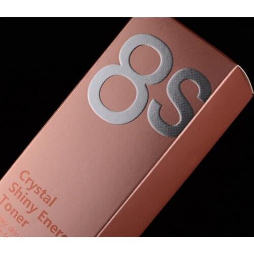 Free shipping Matte Lamination Cosmetic Packaging Box Gift Lip Gloss Box With Sliver Foil Logo ---PX11267