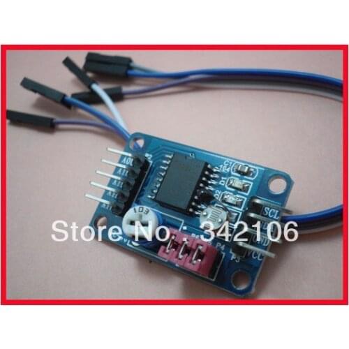 Free Shipping!!! PCF8591 module AD / DA converter module chip digital-analog conversion module robot