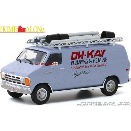GreenLight 1:43 1986 Dodge Ram Van boutique alloy car toys for children kids toys Model original box