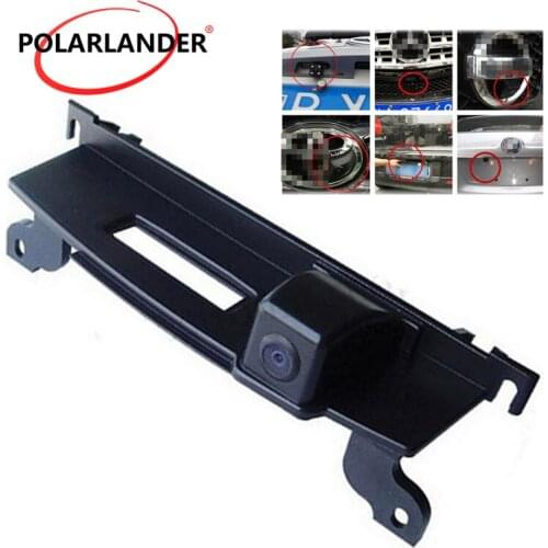 HD Hidden Mini Backup Camera car styling for Nissan Teda 2008 special car rear view camera Dedicated reversing camera