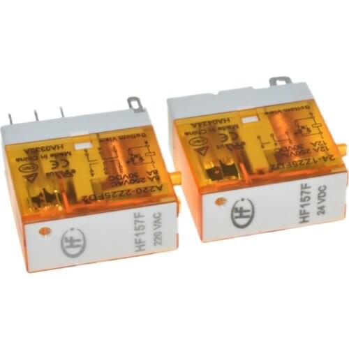 HF157F-24-2Z25FD2 024VDC LED relays