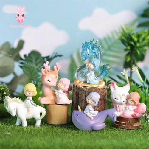 Ancient Legend Mythical Beast Blind Box Toy for Kid Figures Action Surprise Box Guess Bag Caja Sorpresa Model Doll Birthday Gift